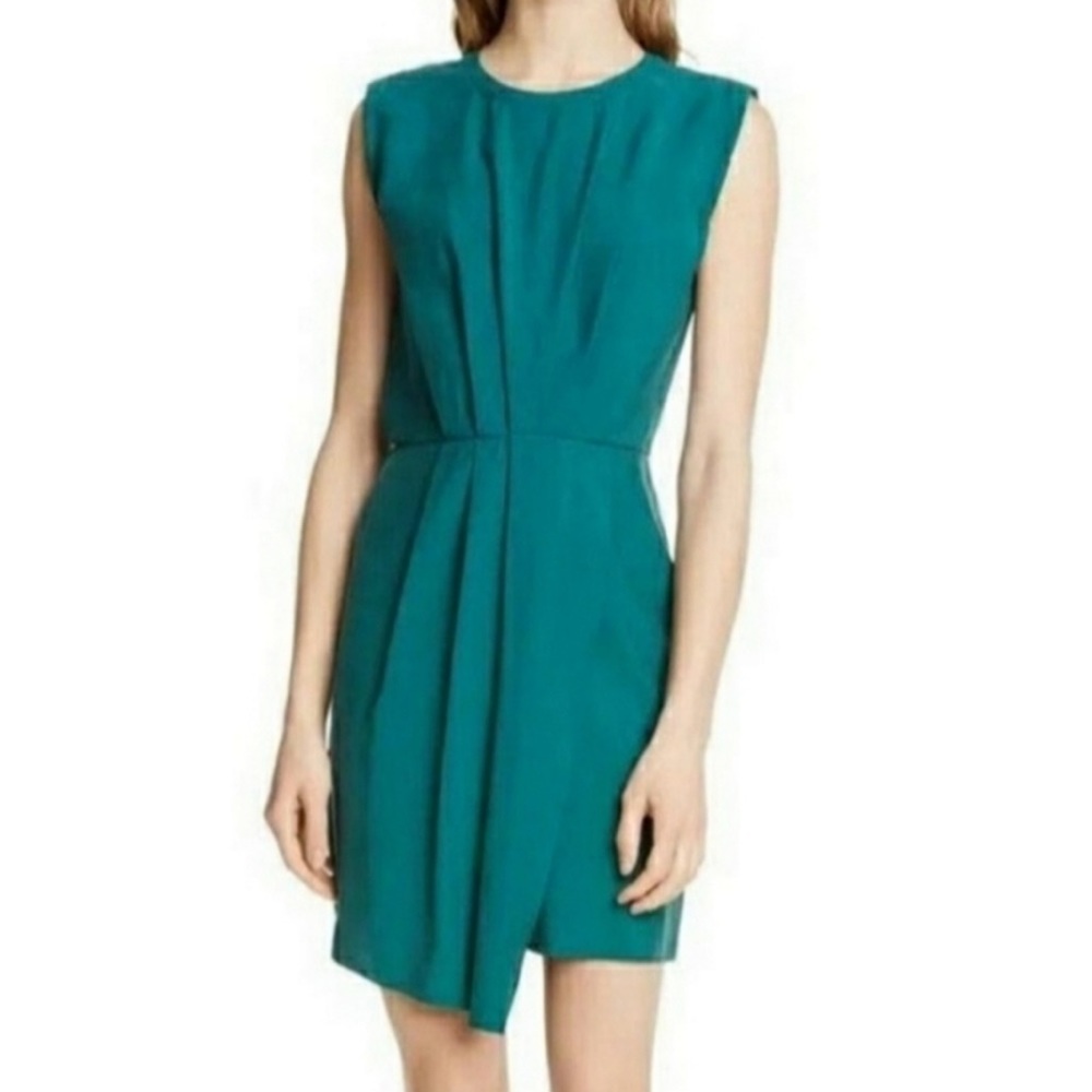 NWT Club Monaco Sleeveless Green Perdeta Dress